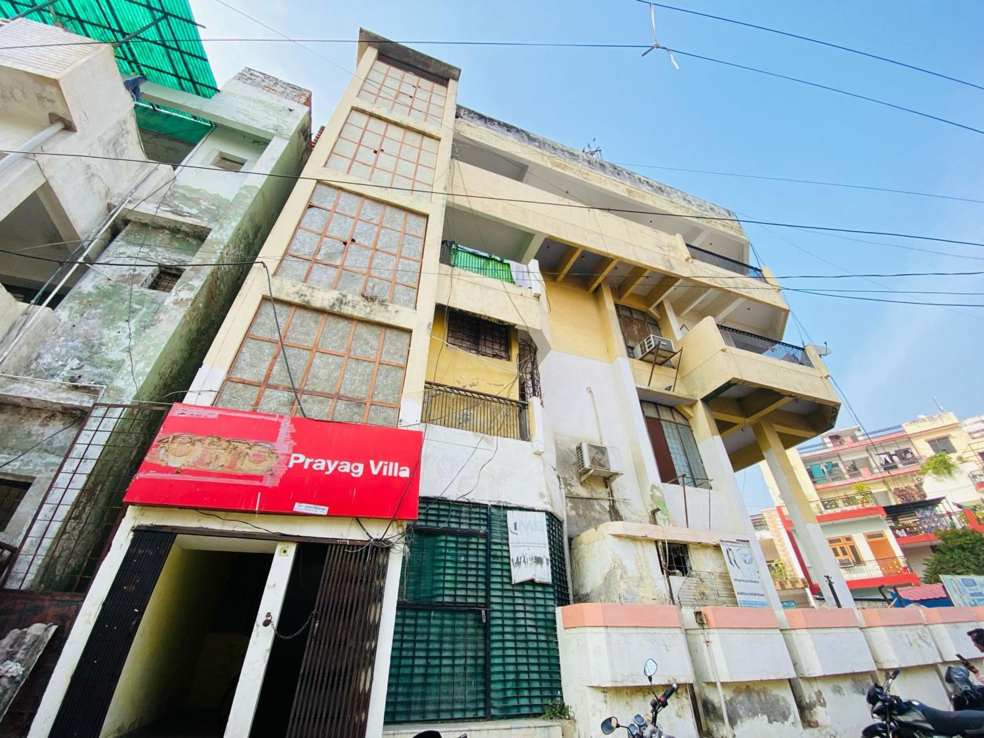 Hotel O Prayag Villa Allāhābād Junction Exteriör bild